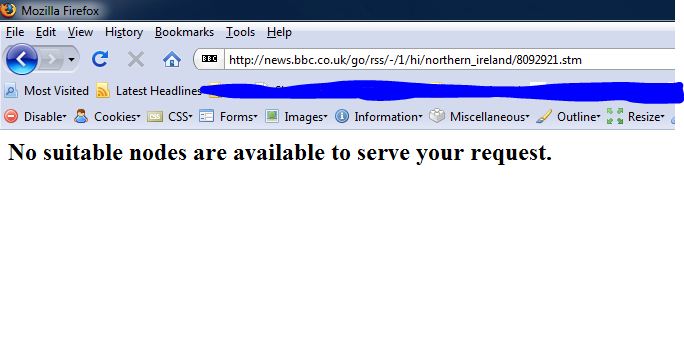 BBC News Down