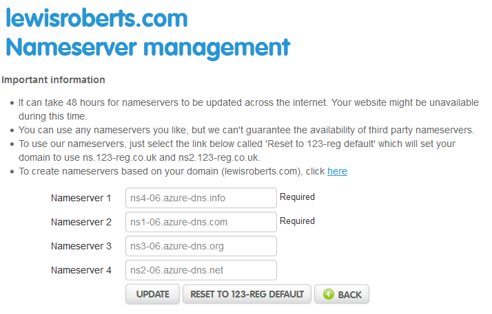 123-reg-nameservers
